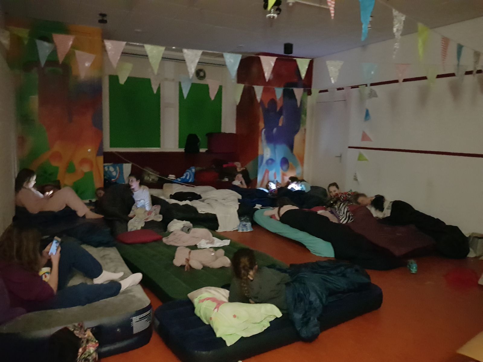 Voorjaarsvakantie: Slaapnacht met de meidenclub