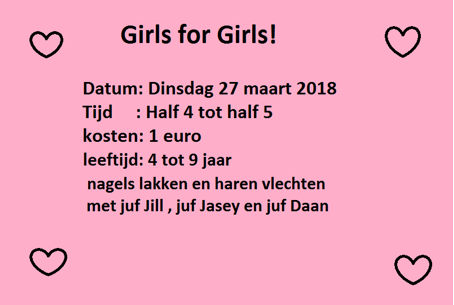 Nieuws Girls for Girls