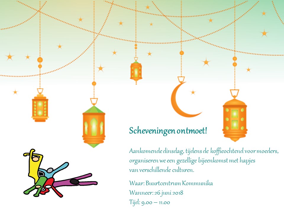 Multiculturele koffieochtend voor alle moeders!