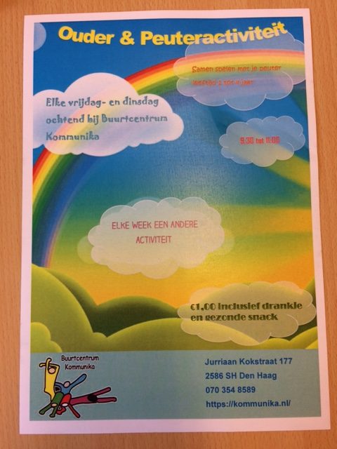 Ouder & Peuteractiviteit: Elke dinsdag & vrijdagochtend!