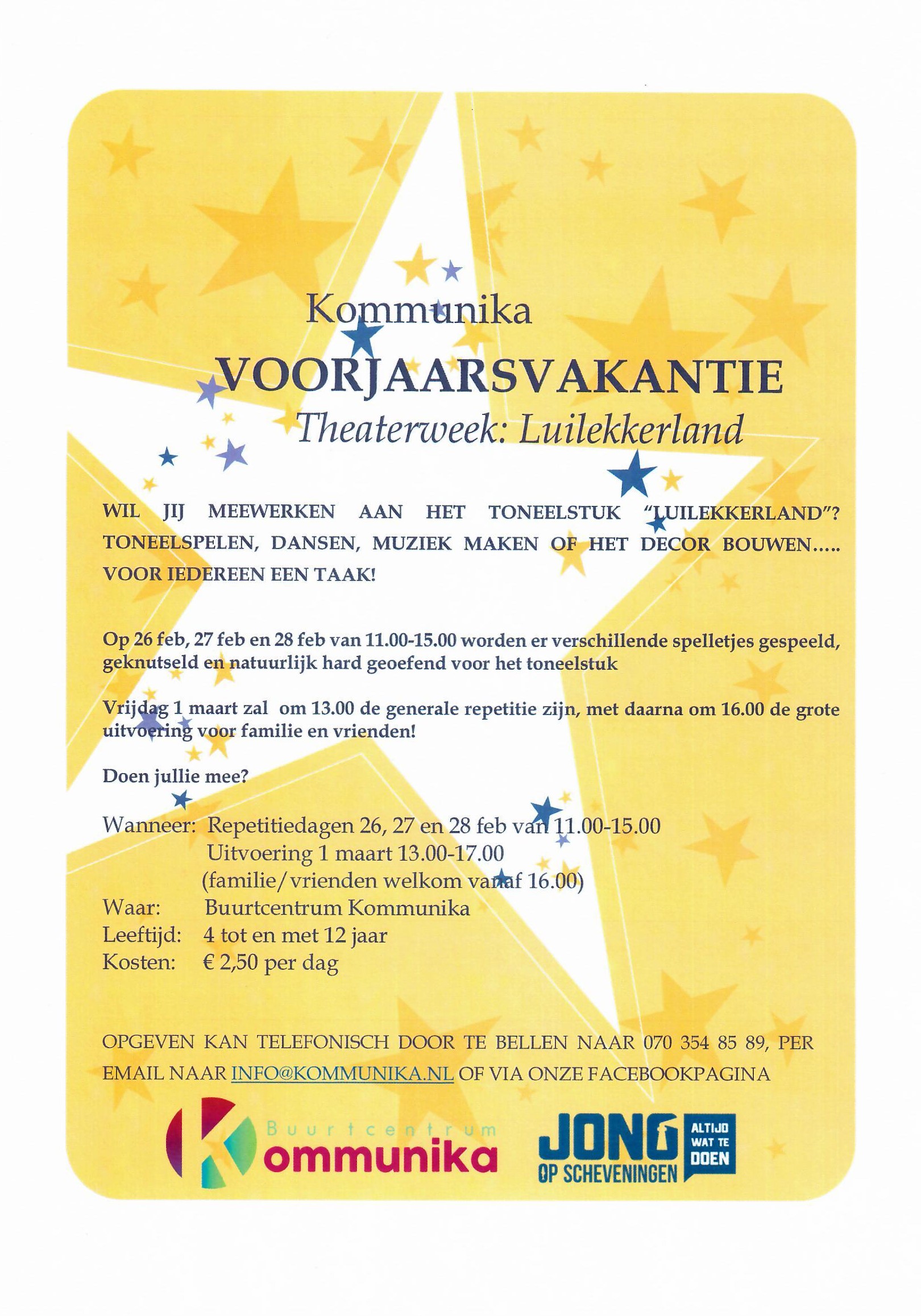 Voorjaarsvakantie bij Kommunika