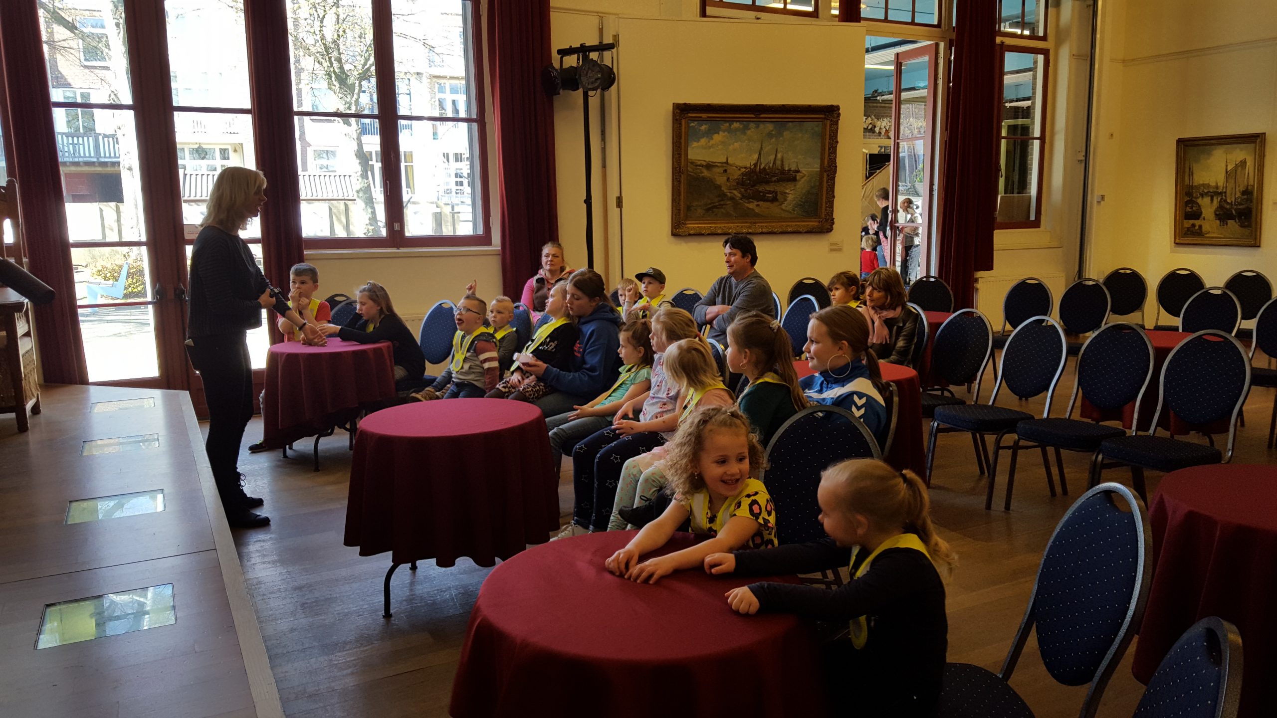 Nieuws Muzee Scheveningen met kinderen van 4-12.