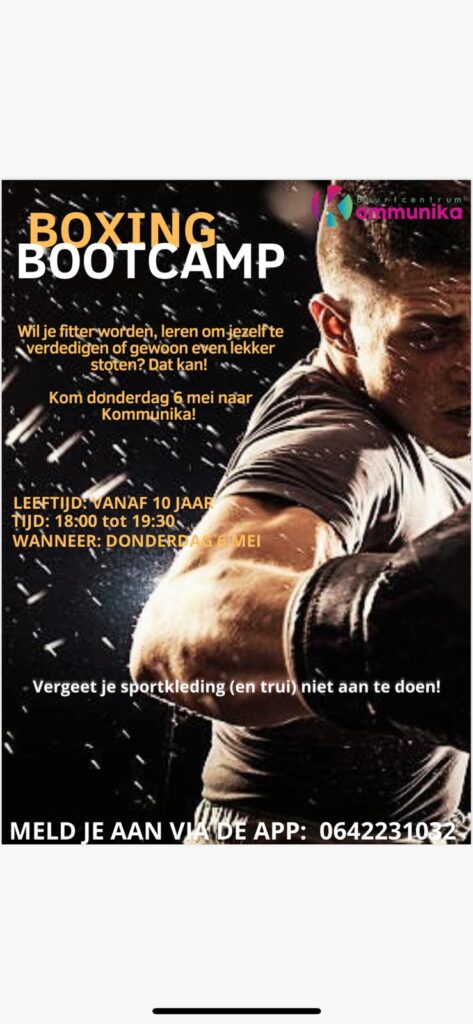 Extra 10+ activiteit: Boksen